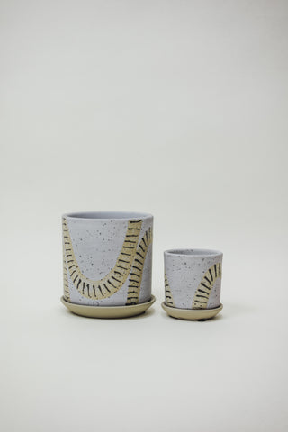 Tocoa Pot with Saucer
