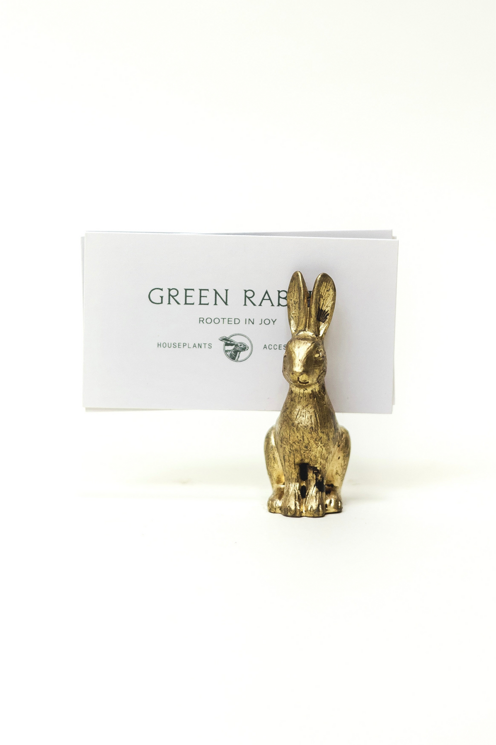 GR Name Card Holder – Green Rabbit